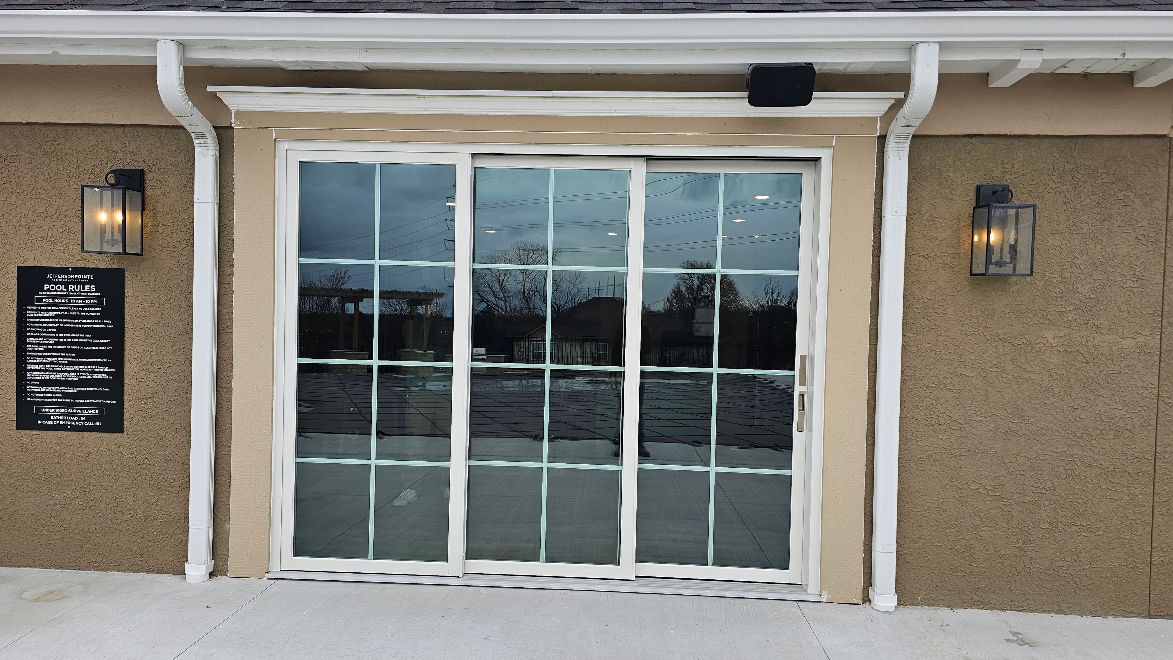 3-panel door installed by GC Buildtruction LLC